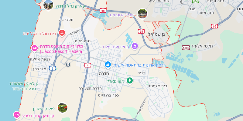 מפת חדרה
